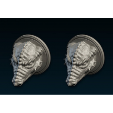 3D Printed - Dragons Head (Set Of 2)